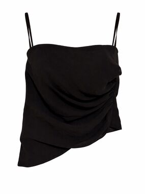 Alfred Sung Black Dress Top boning corset vintage designer y2k S 6 house of CB